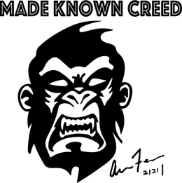 MADE KNOWN CREED ARIE FERRELL 2/21/ logo