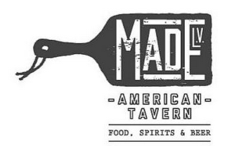 MADE LV -AMERICAN- TAVERN FOOD, SPIRITS & BEER logo