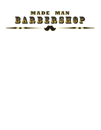 MADE MAN BARBERSHOP logo