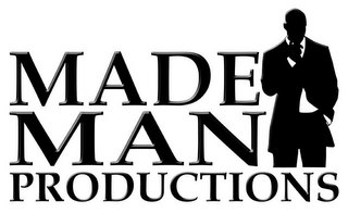 MADE MAN PRODUCTIONS logo
