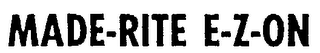 MADE-RITE E-Z-ON logo