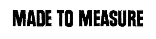 MADE TO MEASURE logo