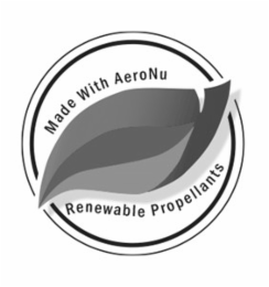 MADE WITH AERONU RENEWABLE PROPELLANTS logo