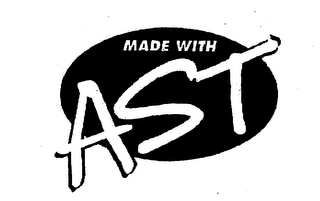 MADE WITH AST logo