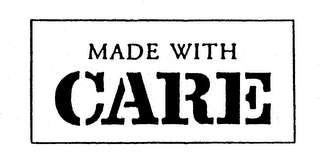 MADE WITH CARE logo