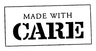 MADE WITH CARE logo