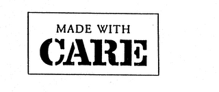 MADE WITH CARE logo