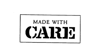 MADE WITH CARE logo