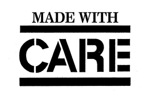 MADE WITH CARE logo