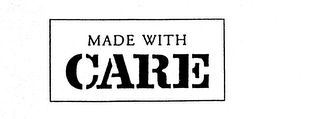 MADE WITH CARE logo