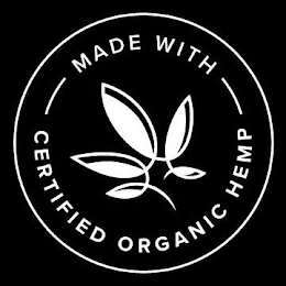 MADE WITH CERTIFIED ORGANIC HEMP logo