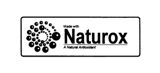 MADE WITH NATUROX A NATURAL ANTIOXIDANT logo