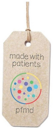 MADE WITH PATIENTS PFMD logo