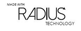 MADE WITH RADIUS TECHNOLOGY logo