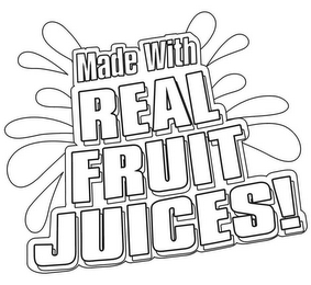 MADE WITH REAL FRUIT JUICES! logo