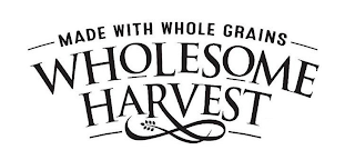 MADE WITH WHOLE GRAINS WHOLESOME HARVEST logo