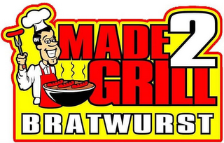 MADE2GRILL BRATWURST logo