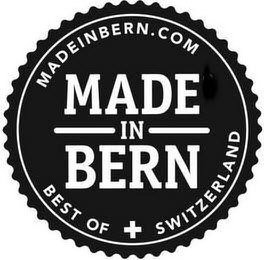MADEINBERN.COM MADE IN BERN BEST OF SWITZERLAND logo
