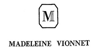 MADELEINE VIONNET M logo
