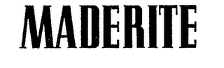 MADERITE logo