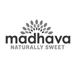 MADHAVA NATURALLY SWEET logo