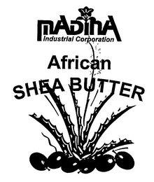 MADINA INDUSTRIAL CORPORATION AFRICAN SHEA BUTTER logo