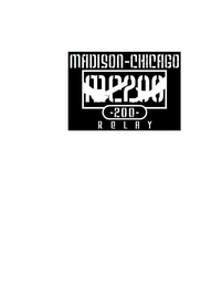 MADISON-CHICAGO MC200 -200- RELAY logo