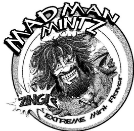 MADMAN MINTZ EXTREME MINT FLAVOR ZING! logo