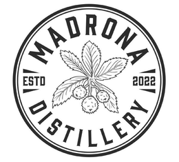 MADRONA DISTILLERY ESTD 2022 logo
