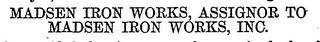 MADSEN logo