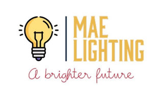 MAE LIGHTING A BRIGHTER FUTURE logo