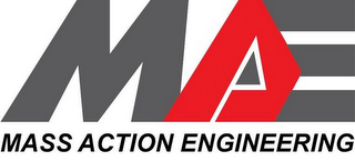 MAE MASS ACTION ENGINEERING logo
