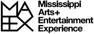 MAEEX MISSISSIPPI ARTS + ENTERTAINMENT EXPERIENCE logo