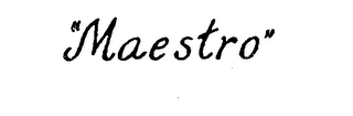 "MAESTRO" logo
