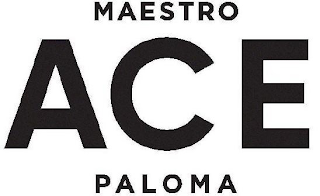 MAESTRO ACE PALOMA logo