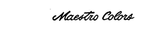 MAESTRO COLORS logo