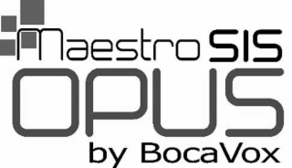 MAESTRO OPUS SIS BY BOCAVOX logo