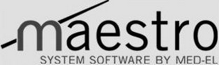 MAESTRO SYSTEM SOFTWARE BY MED-EL logo