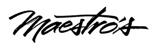 MAESTRO'S logo