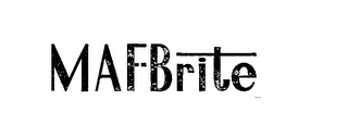 MAF-BRITE logo