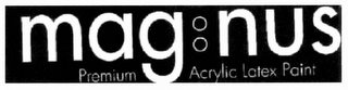 MAG NUS PREMIUM ACRYLIC LATEX PAINT logo