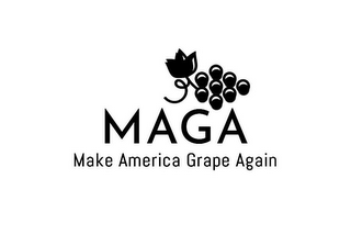 MAGA MAKE AMERICA GRAPE AGAIN logo