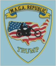 M.A.G.A. REPUBLIC TRUMP logo