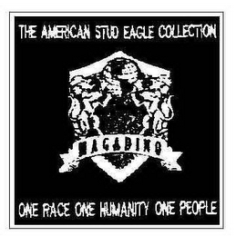 MAGADINO THE AMERICAN STUD EAGLE COLLECTION ONE RACE ONE HUMANITY ONE PEOPLE logo
