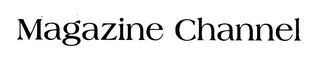 MAGAZINE CHANNEL logo