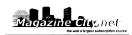 MAGAZINE CITY.NET THE WEB'S LARGEST SUBSCRIPTION SOURCE logo