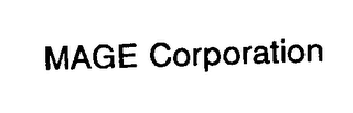 MAGE CORPORATION logo