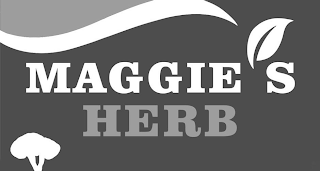 MAGGIE'S HERB logo