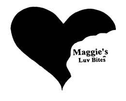 MAGGIE'S LUV BITES logo