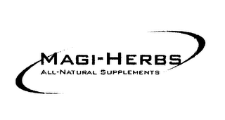 MAGI-HERBS ALL NATURAL SUPPLEMENTS logo